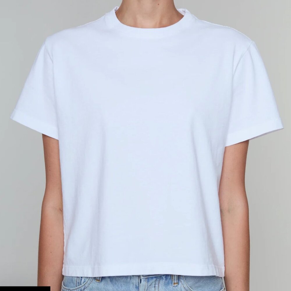 NWT: Still Here the shirt in white xs